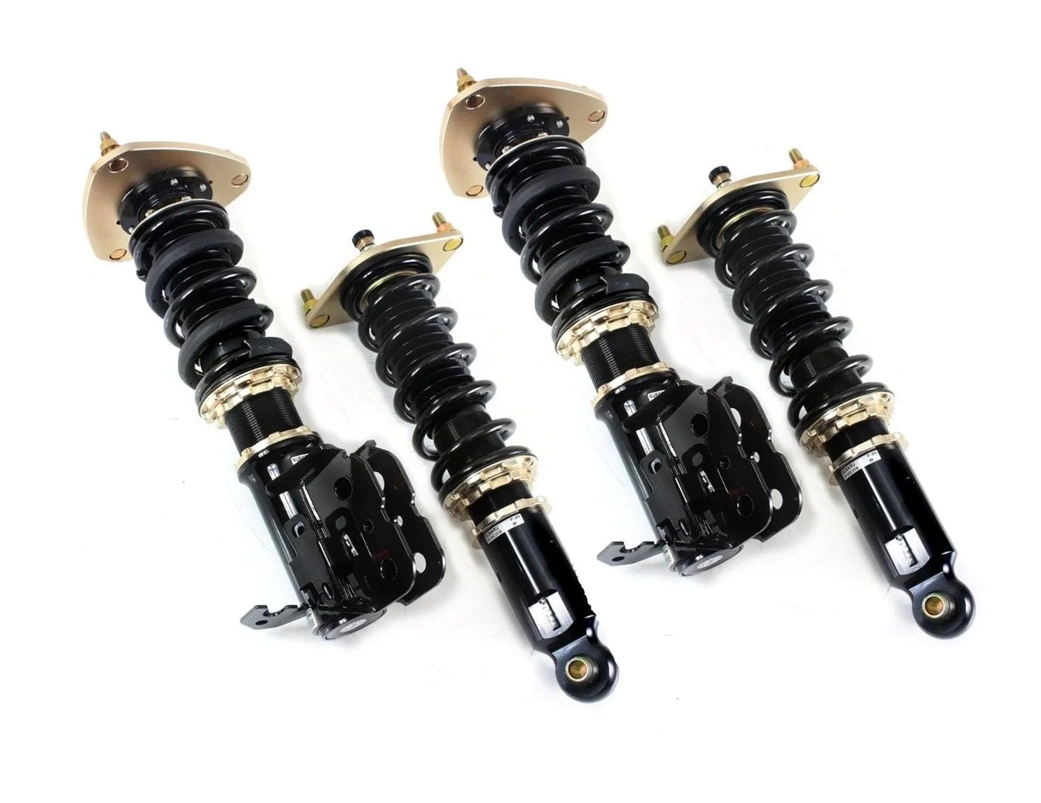 BC Racing BR Coilovers Extreme Low - 14k Front / 14k Rear - 2015-2021 Subaru WRX / STI